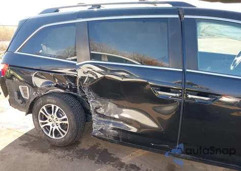 2011 Honda Odyssey Ex-L из США, поврежденный, VIN 5FNRL5H60BB050552